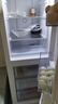 澳柯瑪（AUCMA）228升兩門(mén)二門(mén)雙開(kāi)門(mén)小型家用宿舍出租房小戶(hù)型電冰箱風(fēng)冷無(wú)霜節能省電BCD-228WH 曬單實(shí)拍圖