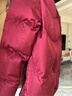 鴨鴨（YAYA）媽媽羽絨服冬裝2025新款中老年短款立領(lǐng)女裝洋氣加厚保暖外套 曬單實(shí)拍圖