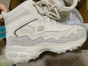 斯凱奇（Skechers）新年禮物貝殼熊女鞋百搭高幫女靴厚底增高老爹鞋戶(hù)外運動(dòng)鞋168026 曬單實(shí)拍圖