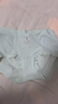 貓人【A類(lèi)嬰兒棉】女士?jì)妊澟兠?00%棉抑菌底襠首穿免洗少女三角褲 曬單實(shí)拍圖