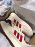 阿迪達斯男鞋女鞋新年紅色百搭低幫潮流運動(dòng)休閑板鞋 白色 37 曬單實(shí)拍圖