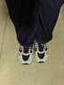 回力女鞋韓版厚底老爹鞋子女休閑百搭運動(dòng)鞋WXYF501 米黑 38 曬單實(shí)拍圖