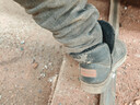 LINBUXAN東北雪地靴男款冬季加絨加厚保暖皮毛一體東北大棉鞋男士防寒棉靴 黑色 41 曬單實(shí)拍圖