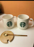 星巴克（Starbucks）杯子限量版簡(jiǎn)約歐式水杯馬克杯家用陶瓷杯小禮品星巴風(fēng)咖啡杯早餐 p款(杯+勺+竹蓋)450ml 曬單實(shí)拍圖