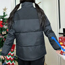 鴻星爾克馭光2.0|羽絨服男秋冬新款男女情侶防潑水休閑短款羽絨夾克外套 正黑 【女生建議拍小1-2碼】 M (160-165cm/110-120斤) 曬單實(shí)拍圖