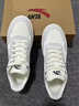 安踏（ANTA）板鞋男鞋運動(dòng)鞋男春夏新款皮面防潑水小白鞋百搭休閑鞋子男款 象牙白/黑 42 曬單實(shí)拍圖