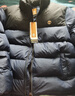 添柏嵐（Timberland）官方男女同款羽絨服面包服立領(lǐng)保暖防潑水|0YH6N 0YH6NP52/深藍色 600蓬鴨絨 75%絨子含量 L 女生建議拍小一碼 曬單實(shí)拍圖