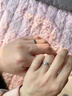 DRIG戒指情侶對戒純銀女男一對婚戒輕奢結婚新年生日禮物送女朋友老婆 巫山滄海情侶戒指【輕奢禮盒】 曬單實(shí)拍圖
