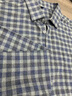 羅蒙（ROMON）純棉長(cháng)袖襯衫男士春秋季新款中年商務(wù)休閑磨毛寬松格子襯衣爸爸裝 3W02010-1【磨毛純棉 長(cháng)袖】 40 【推薦135-145斤】175/92A 曬單實(shí)拍圖