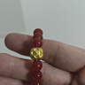 周大福柿柿如意柿子紅色玉髓本命年手串黃金手鏈 EOR1373 曬單實(shí)拍圖