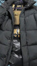 高梵【陳昊宇同款】黑金鵝絨服機能5.0六格25新款男女同款加厚羽絨服 黑色 S 曬單實(shí)拍圖