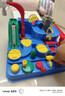 北國e家兒童早教軌道車(chē)玩具3-6歲火車(chē)汽車(chē)闖關(guān)大冒險停車(chē)場(chǎng)寶寶生日禮物 【限時(shí)特價(jià)】大冒險套裝+飛機+1車(chē) 曬單實(shí)拍圖