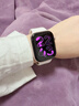 Apple/蘋(píng)果 Watch S11 智能手表GPS款46毫米玫瑰金色鋁金屬表殼淡桃粉色運動(dòng)型表帶S/M MEVT4CH/B 曬單實(shí)拍圖
