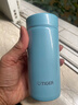 虎牌（TIGER）夢(mèng)重力節日禮品男女商務(wù)保溫保冷杯 藍色 200ML MMP-J021AA 曬單實(shí)拍圖