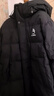 鴨鴨（YAYA）王一博同款冰殼系列戶(hù)外極寒羽絨服男士新款長(cháng)款情侶加厚女外套 青光黑色【現貨速發(fā)】 3XL /190(建議195-215斤) 曬單實(shí)拍圖