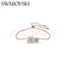 施華洛世奇（SWAROVSKI）  四葉草元素手鏈女 畢業(yè)禮物女 鍍玫瑰金色 5636591 曬單實(shí)拍圖