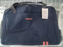 佳品優(yōu)韓版手提旅行包防水大容量男健身運動(dòng)包女長(cháng)短途行李包單肩旅行袋 深藍色 大號（50*23*33cm）有拉桿套 曬單實(shí)拍圖