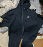耐克(NIKE)男春秋連帽夾克外套 休閑運動(dòng)  FN3885-010黑色 XL 曬單實(shí)拍圖