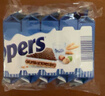 Knoppers優(yōu)力享 德國進(jìn)口 牛奶巧克力威化餅干5包125g 早餐休閑零食年貨 曬單實(shí)拍圖