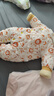 棉谷朵嬰幼兒包腳連體衣純棉花手工棉衣新生兒爬服冬季加厚寶寶連腳哈衣 獅子樹(shù)葉 80cm （適合10-14個(gè)月） 曬單實(shí)拍圖
