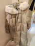 雪中飛2025秋新款女士加厚長(cháng)款羽絨服休閑韓版狐貍大毛領(lǐng)淑女 松石卡|7478 L /170/92A 曬單實(shí)拍圖