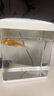 最萌魚(yú)缸新款家用小型觀(guān)賞魚(yú)魚(yú)缸三合一節能水泵過(guò)濾制氧一體機烏龜缸 24X17X28（帶蓋裸缸） 曬單實(shí)拍圖