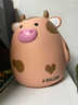 赟婭卡通可愛(ài)牛存錢(qián)罐大容量只進(jìn)不出兒童男女孩儲錢(qián)蓄罐禮物擺件客廳 小號-黃色奶?！究纱婵扇　?曬單實(shí)拍圖