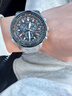 西鐵城（CITIZEN）手表男日韓表光動(dòng)能電波三眼間藍時(shí)尚商務(wù)禮物CB5866-55E新年 曬單實(shí)拍圖