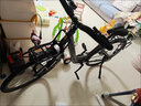 鳳凰（Phoenix）長(cháng)途騎旅行自行車(chē)全軸承變速可鎖減震碟剎城市越野單車(chē)川藏旅行車(chē) 線(xiàn)剎+蝴蝶把+消光灰【鋁架車(chē)身+鋁合金可鎖前叉】 700C【建大外胎+鋁合金蝴蝶把】 【全套禧瑪諾27速】 曬單實(shí)拍圖