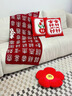 紅豆新婚禮物百喜毯子毛毯冬季加厚加絨紅色婚慶陪嫁禮披肩毯結婚送禮 百喜毯-繁【新婚禮物 現貨速發(fā)】 110*130cm 曬單實(shí)拍圖