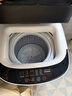 奧克斯（AUX）迷你洗衣機 全自動(dòng)小型嬰兒兒童寶寶內衣波輪洗衣機 帶甩干烘干洗脫一體 【國補】9KG洗脫容量白色【洗烘一體】 曬單實(shí)拍圖