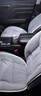 雅派馳汽車(chē)坐墊冬季啟辰星/D60EV/T70/T90R30R50加熱加厚羽絨棉墊車(chē)座套 【灰色】標準版 曬單實(shí)拍圖