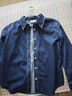 LILY2025冬新款女裝復古經(jīng)典正肩休閑氣質(zhì)通勤牛仔襯衫外套短款 401藍色 M 曬單實(shí)拍圖