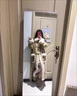 許我耀眼趙露思同款高品質(zhì)皮毛一體外套女冬加絨加厚環(huán)保皮草大衣 卡其色長(cháng)款 S 碼 90-130斤 曬單實(shí)拍圖