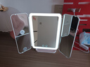 EASEHOLD憶鏡化妝鏡帶燈LED鏡子智能美妝鏡梳妝貝殼鏡新年生日禮物送女友 曬單實(shí)拍圖