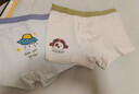 尼多熊兒童內褲男童純棉內褲男寶寶平角褲男孩中大童短褲抗菌4條裝 曬單實(shí)拍圖