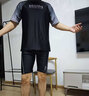 361°男士泳衣泳褲套裝成人分體上衣游泳衣平角青少年泡溫泉泳裝 曬單實(shí)拍圖