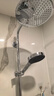 漢斯格雅（Hansgrohe）手持花灑境雨130mm沄雨出水鍍鉻26865007 曬單實(shí)拍圖