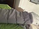 雅鹿羽絨服女2025冬季新款時(shí)尚加厚可拆連帽短款面包服小個(gè)子蓬松外套 灰藍色 L (165) 曬單實(shí)拍圖