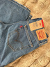 Levi's李維斯女士美式復古BAGGY寬松直筒休閑簡(jiǎn)約舒適牛仔褲 中藍色 26 (31) 曬單實(shí)拍圖
