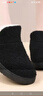 新款女士棉鞋外穿保暖毛毛鞋時(shí)尚百搭軟底防滑一腳蹬加絨加厚棉靴 黑色 38 曬單實(shí)拍圖