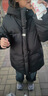 哈羅小黃鴨HAL.DUCK兒童羽絨服新款男童女童0-18歲中大小童學(xué)生保暖面包初高中衣服 黑色 150 cm 建議身高145-155cm左右寶寶 曬單實(shí)拍圖