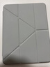 奶小鴨（NEYAA）適用ipad air7保護套11英寸 ipadair7/6/5/4保護殼筆槽款蘋(píng)果平板Y折透明亞克力全包防摔 簡(jiǎn)約灰 曬單實(shí)拍圖