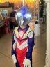 賽羅奧特曼衣服服裝套裝迪迦兒童連體衣男孩演出服超人cos服大人 新款迪迦萊卡連體衣+99D觸摸頭盔 110 曬單實(shí)拍圖