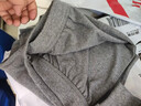 雅鹿男士秋衣秋褲男100%純棉抑菌保暖內衣男套裝大碼薄款秋冬季棉毛衫 曬單實(shí)拍圖