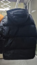 卡賓男裝 三防鵝絨可拆卸帽羽絨服2024冬新款寬松外套面包服保暖H 煤黑色01 2XL /185/54 曬單實(shí)拍圖