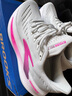 布魯克斯（BROOKS）Glycerin Max2超級甘油2代女款緩震旗艦跑鞋 蘑菇灰/紫色/玫紅 38.5 曬單實(shí)拍圖