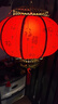 極度空間新年燈籠仿羊皮大紅燈籠春節裝飾陽(yáng)臺大門(mén)福字店鋪商場(chǎng)宮燈40# 曬單實(shí)拍圖