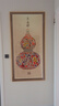 畫(huà)之樓玄關(guān)裝飾畫(huà)葫蘆正對門(mén)入戶(hù)走廊過(guò)道背景墻壁畫(huà)新中式寓意掛畫(huà)高級 福祿吉祥-X13330金 80*160cm-推薦寬1.0-1.2米墻面 高檔拉絲加厚鋁合金框 曬單實(shí)拍圖
