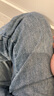 JEEP吉普休閑復古牛仔褲男26春秋款潮流時(shí)尚直筒褲百搭寬松垂感褲子男 曬單實(shí)拍圖